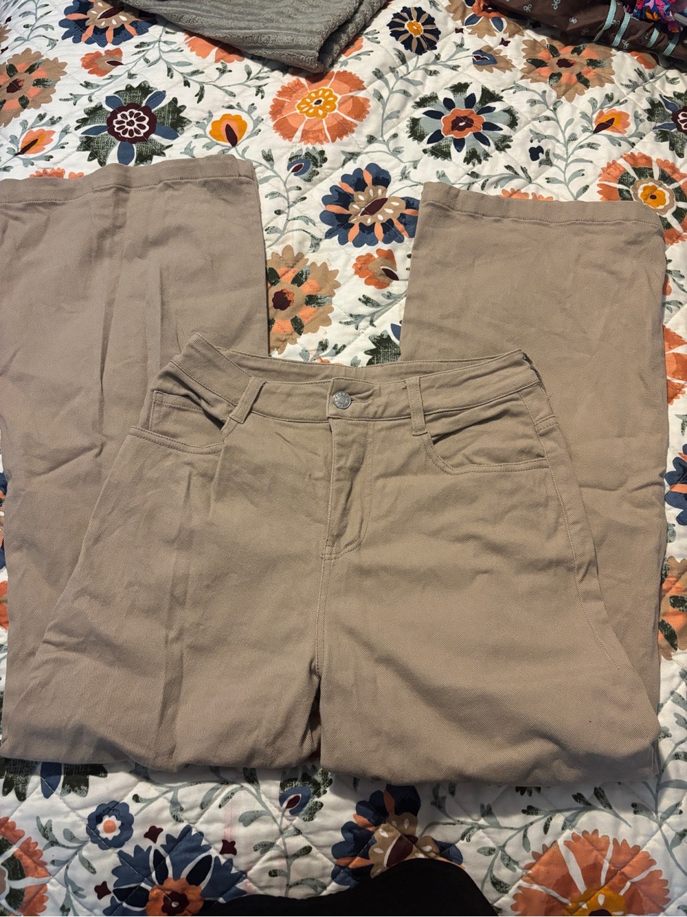 Tan entro pants